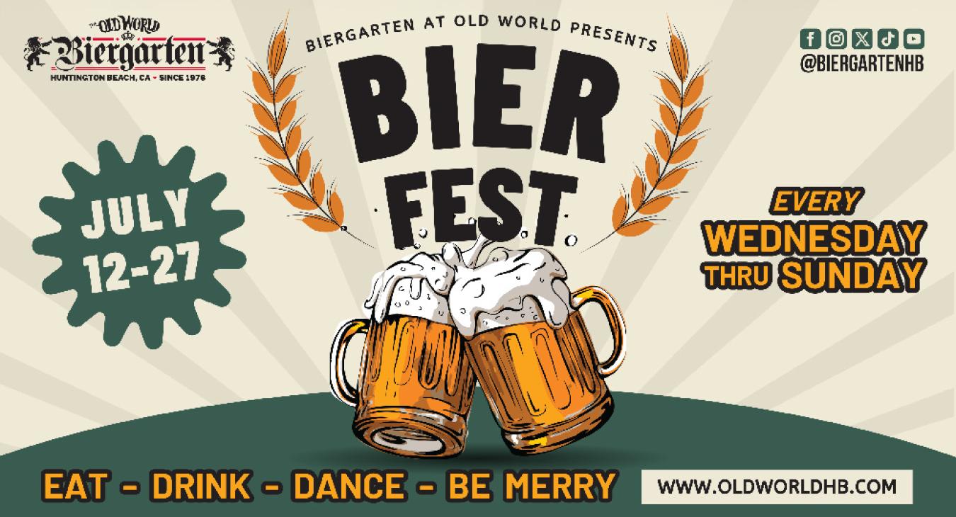 Bier Fest July12-27 @ The Biergarten