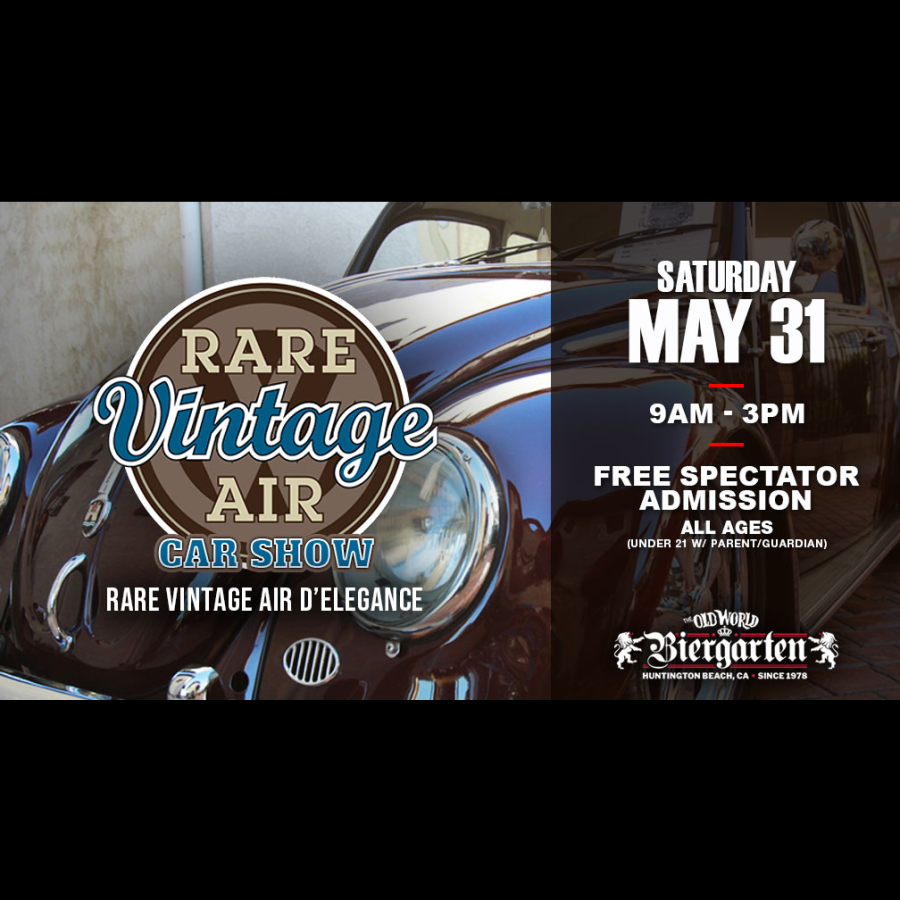 Rare Vintage Air d’Elegance 2025 Car Show May 31st