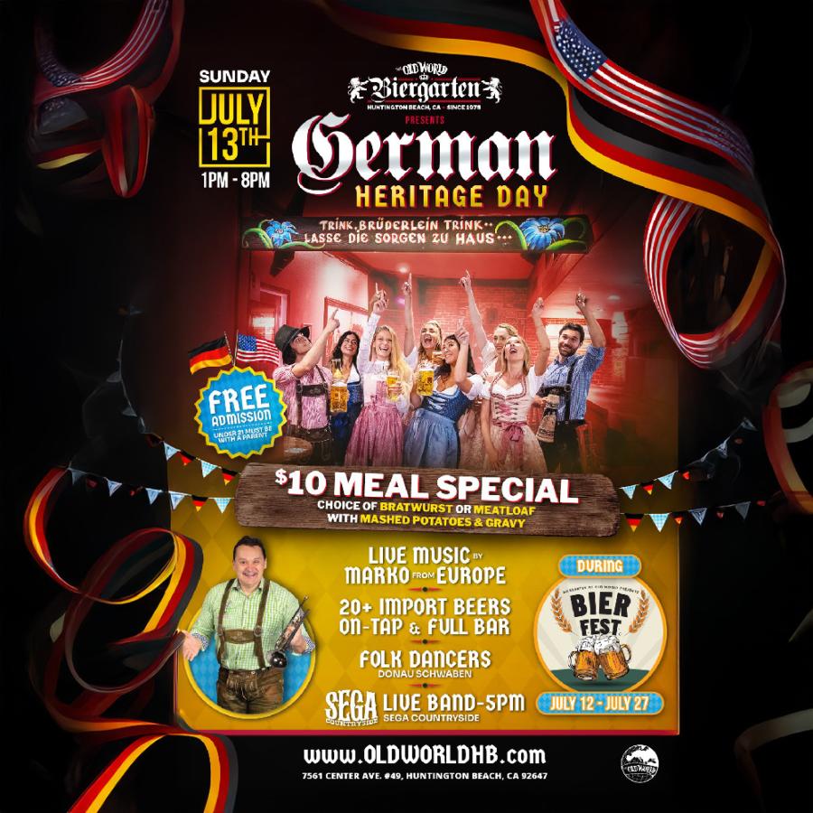 Geman Heritage Day July 13th