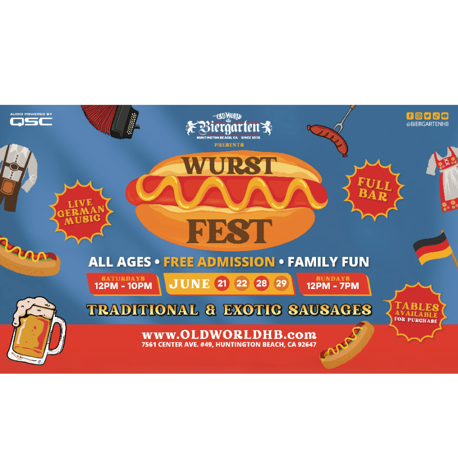 Wurst Fest - June 21, 22, 28, 29
